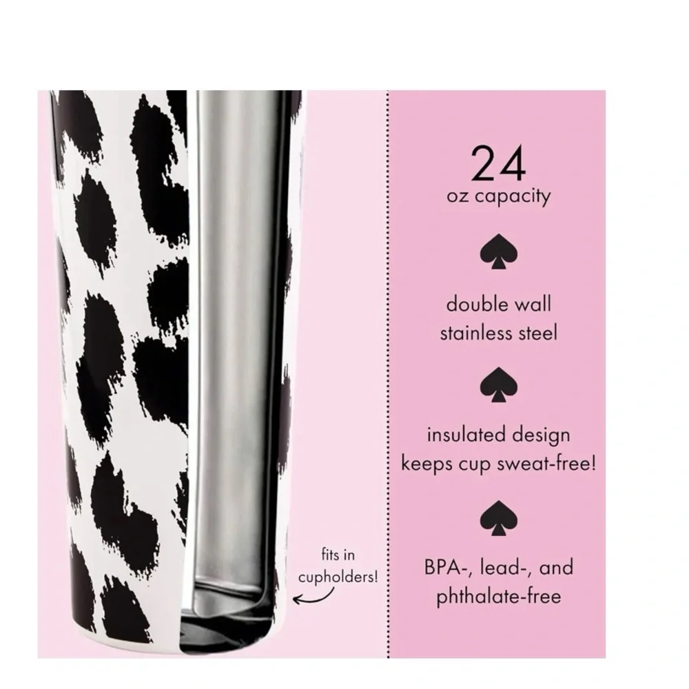 ♠️ kate spade ♠️ Stainless Steel 24oz Tumbler NWT